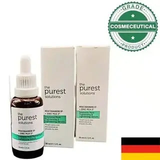 THE PUREST SOLUTION (NIACINAMIDE 5% + ZINC PCA 1%) INTENSIVE PORE TIGHTENING AND LIGHTENING SERUM 30ml